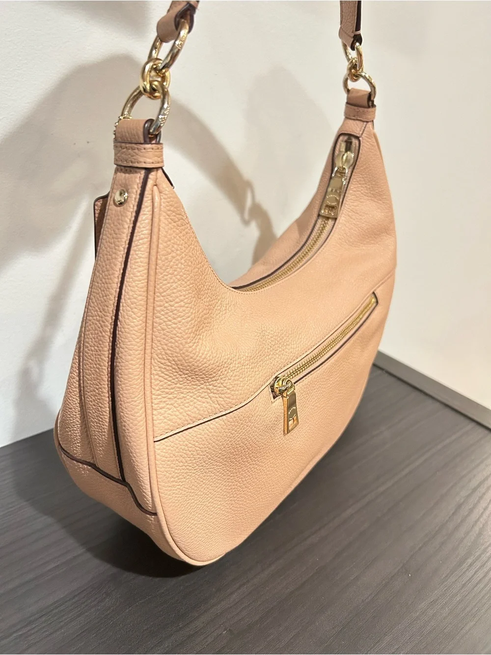 Coach East/West Harley Leather Hobo Bag Style#F22548 EUC